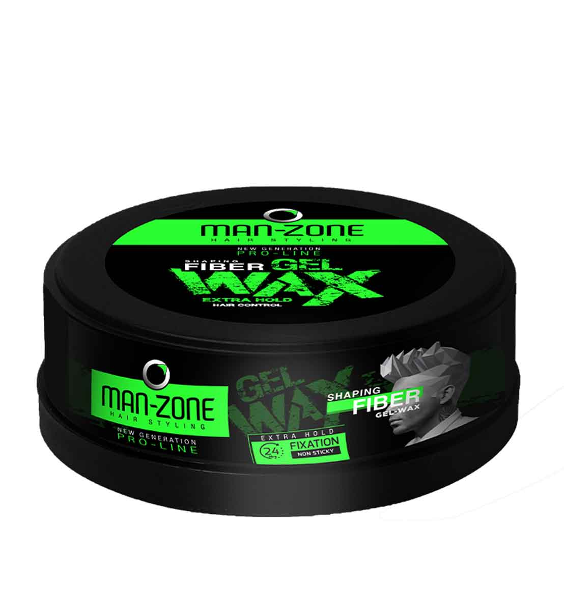 Man Zone Wax Extra Hold Hair Styling Fiber Gel 125ml