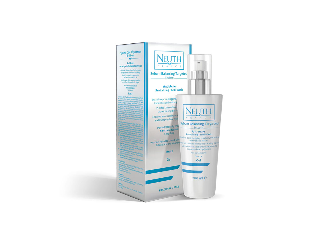 Neuth Anti Acne Revitalizing Facial Wash Gel 200ml