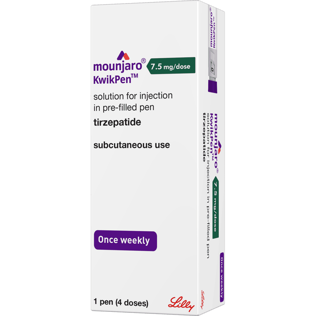 Mounjaro KwikPen 7.5mg 1 Prefilled Pen (Refrigerated)