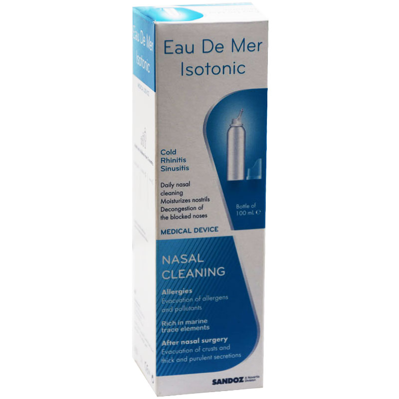 Eau De Mer ( Isotonic )100ml Nasal Spray