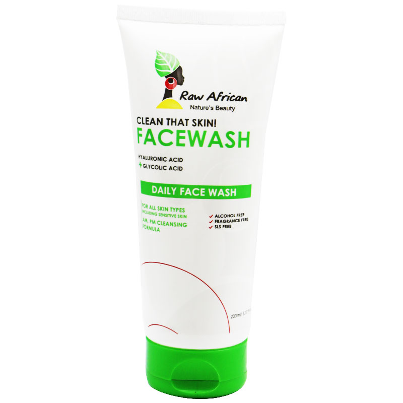 Raw African Clean That Skin Daily Face Wash 200ml