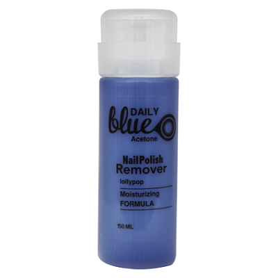Daily Blue Nail Polish Remover Lollypop 150ml