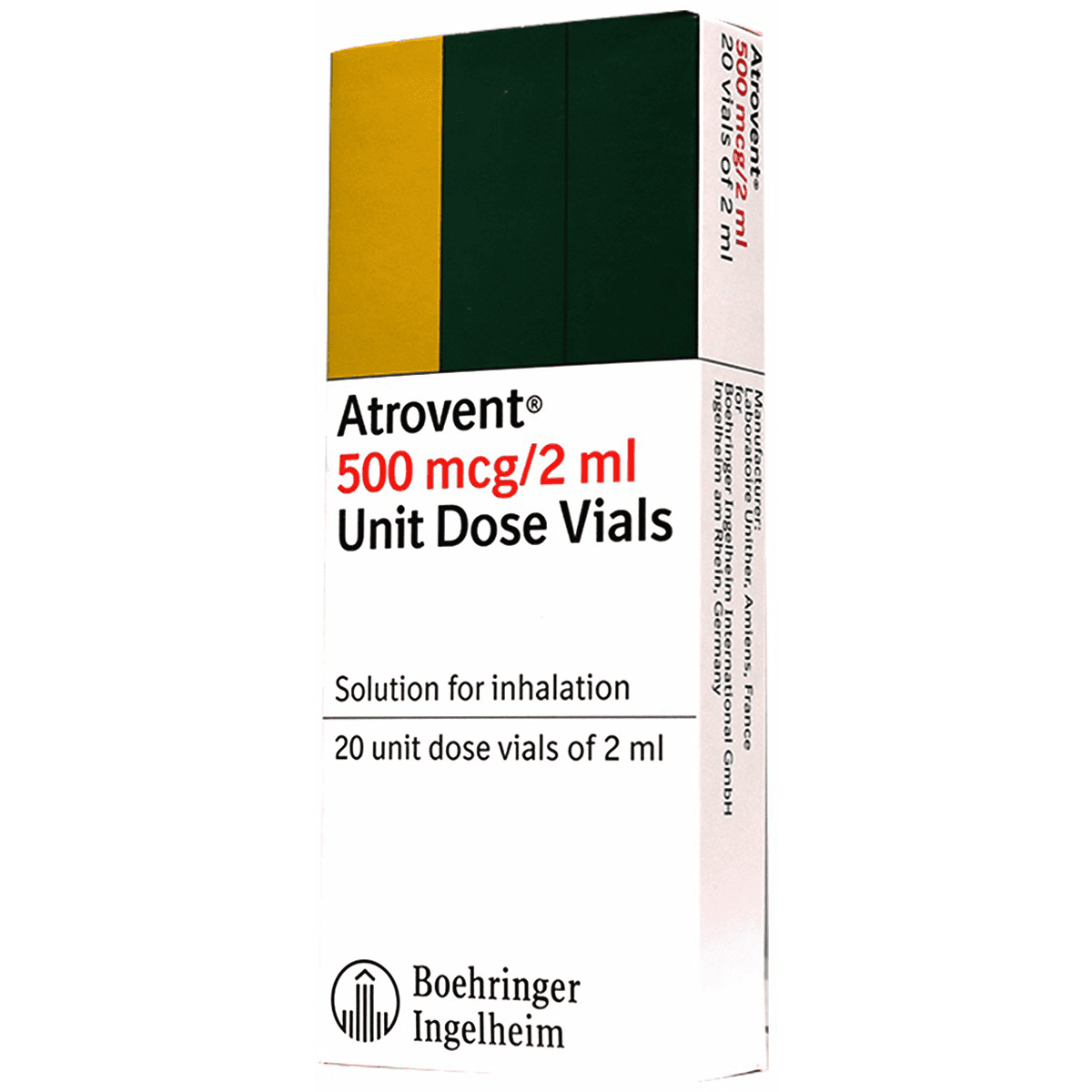 Atrovent 500mcg /2ml 20 Ampoule