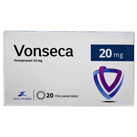 Vonseca 20mg 20 Film Coated Tablet