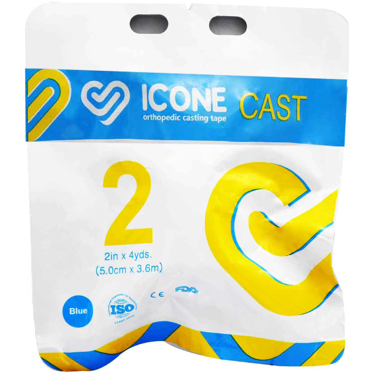 Icone Cast Blue 5.0 cm*3.6 m (2 Inch)