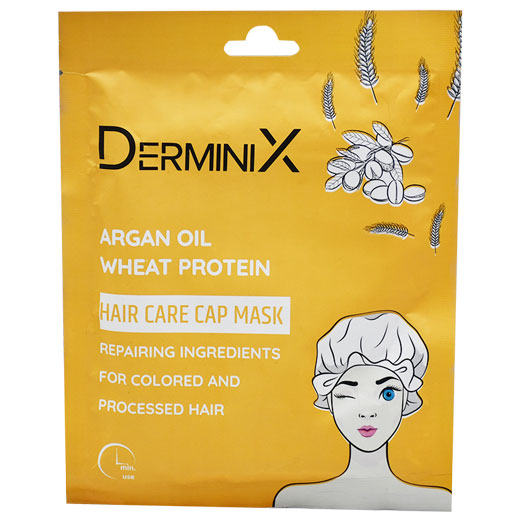 Derminix Argan Oil and Wheat Protein Hair Cap Mask