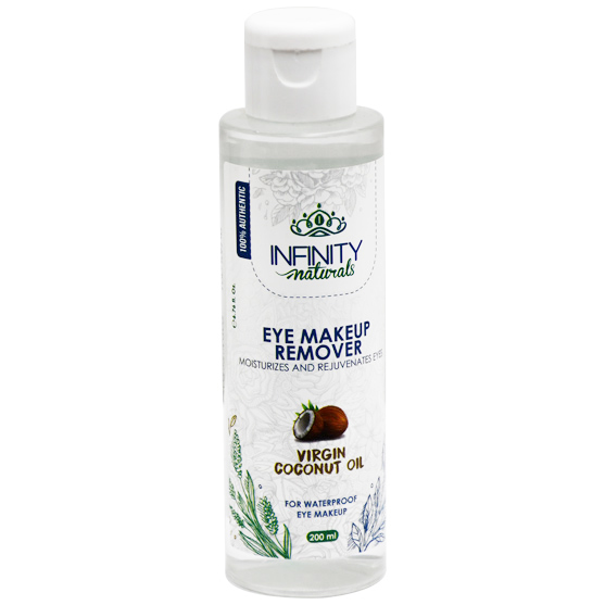 Infinity Naturals Coconut Eye Makeup Remover 200ml