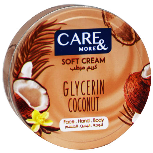 Care & More Glycerin Coconut Soft Cream 125ml