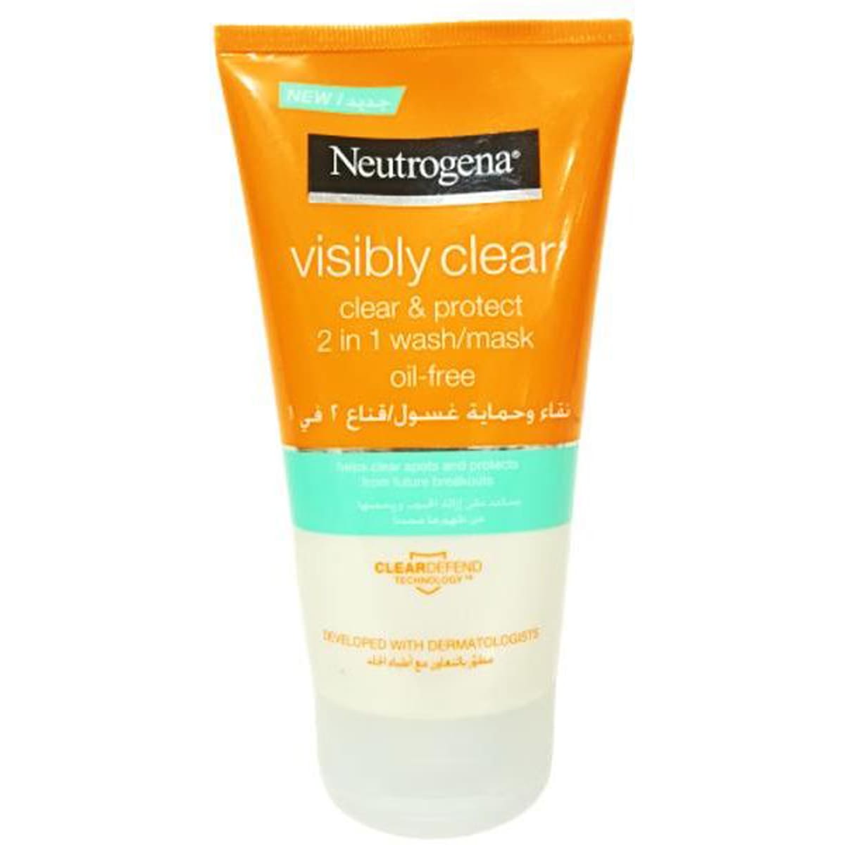 Neutrogena Visibly Clear 2X1 with Mask150ml
