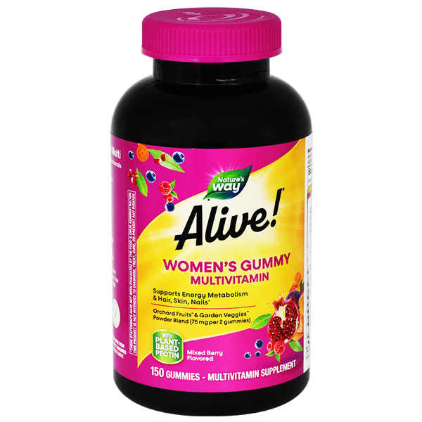 Alive Womens Mixed Berry Flavor 150 Gummy