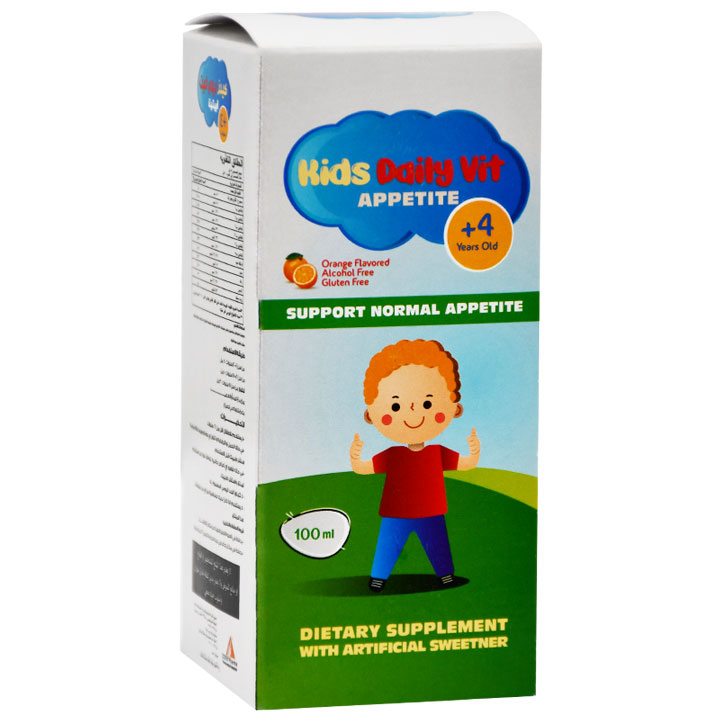Kids Daily Vit Appetite (+4 Years) Syrup 100ml