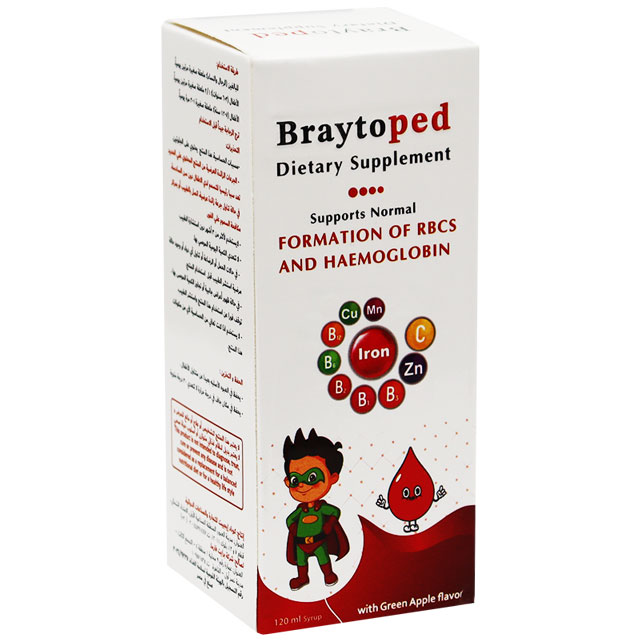 Braytoped Green Apple Flavor 120ml Syrup
