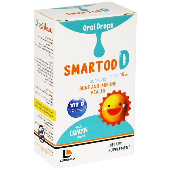 Smartod D (Orange Flavor) Oral Drop 15ml