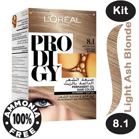 Loreal Prodigy Hair Color/8.1 Light Ash Blonde