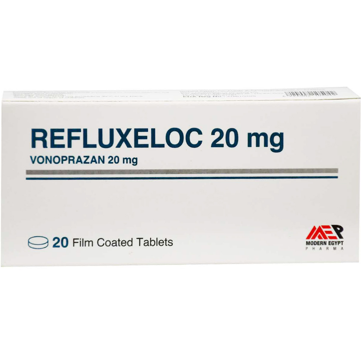 Refluxeloc 20 mg 20 Film Coated Tablets