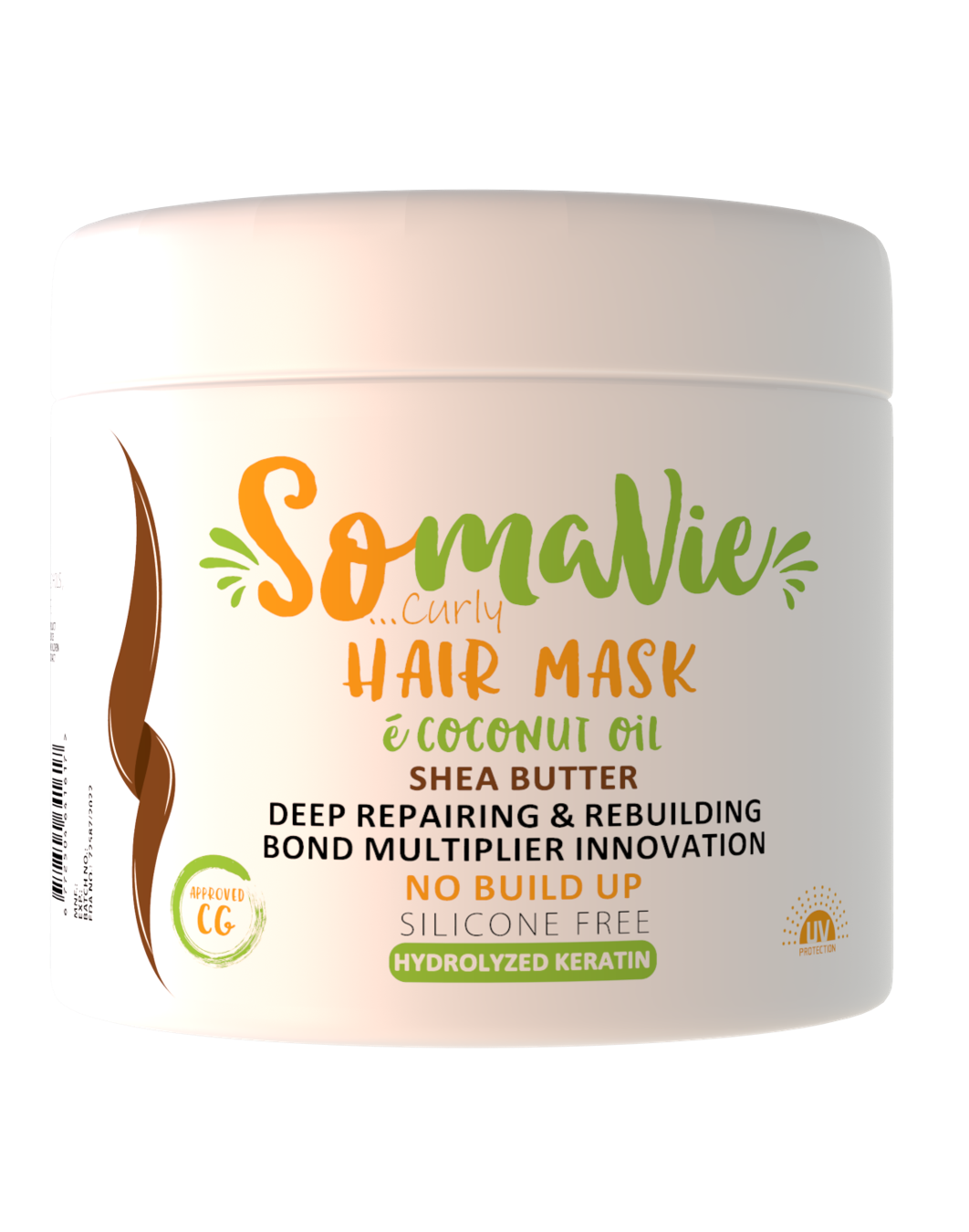 Somavie Curly Coconut Oil Hair Mask 450ml