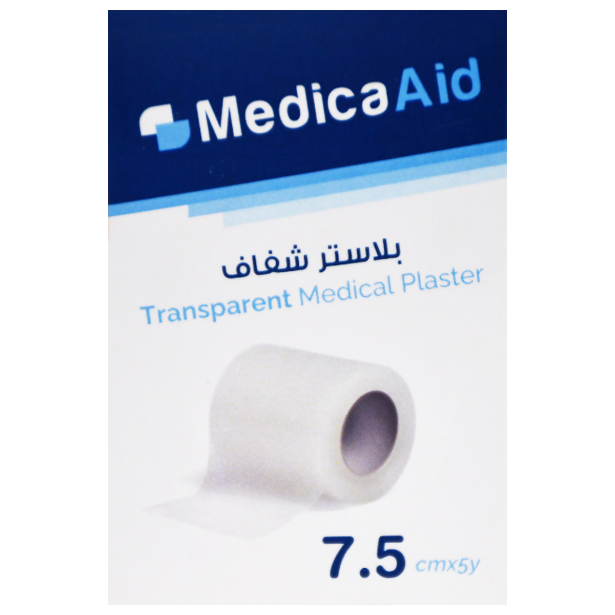 Medica Aid Transparent Plaster 7.5 cm x 5 y