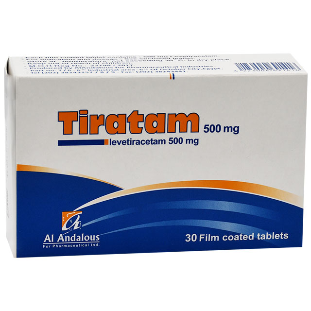 Tiratam 500mg 30 Film Coated Tablet