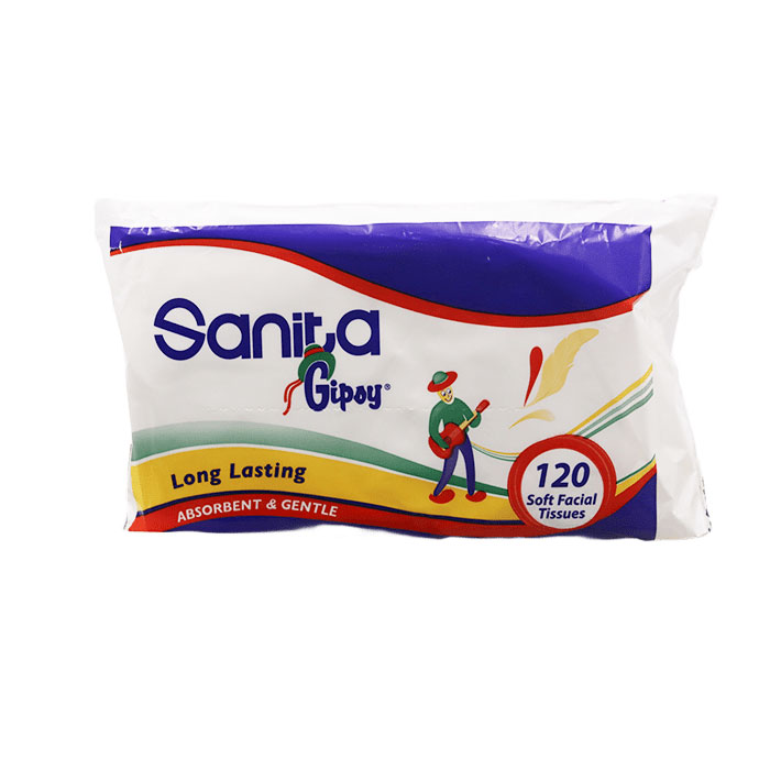 Sanita Gipsy Long Lasting Tissues 120 pieces