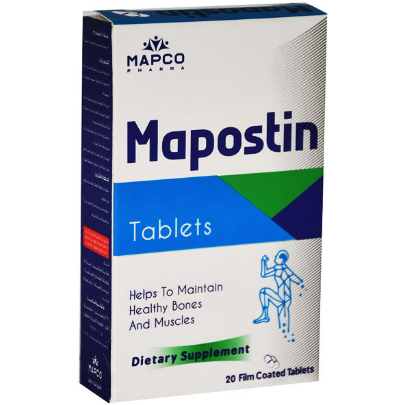 Mapostin 20 Film Coated Tablets