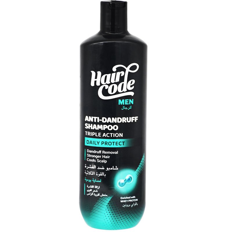 Hair Code Whey Protein Anti Dandruff Shampoo For Men 340ml
