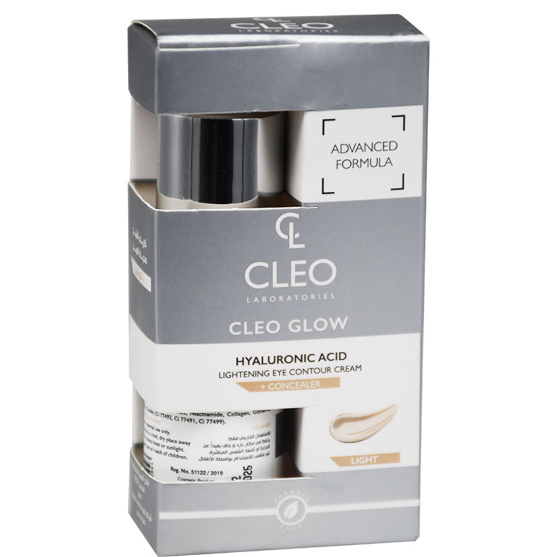 Cleo Glow Lightening Eye Contour Cream Light 15ml