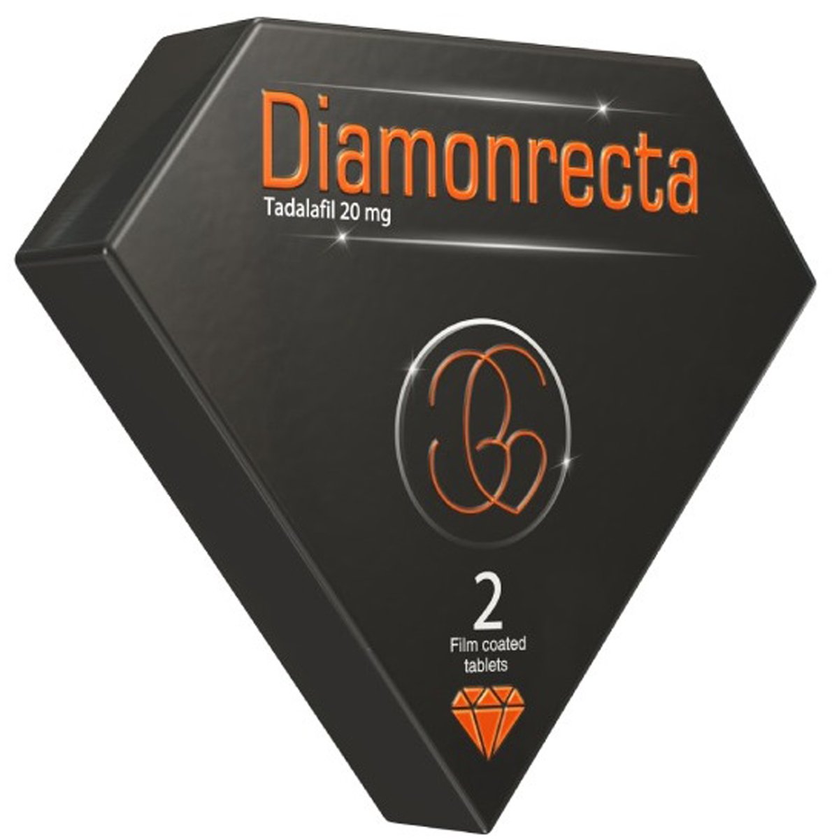 Diamonrecta 20mg 2 Film Coated Tablets image number 0