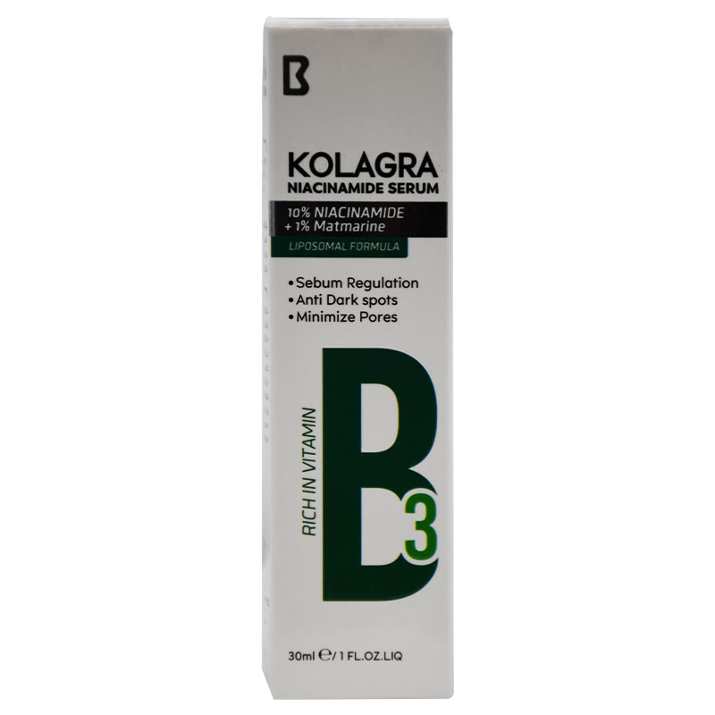 Kolagra Niacinamide Serum (Vitamin B3) Anti Dark Spots 30ml