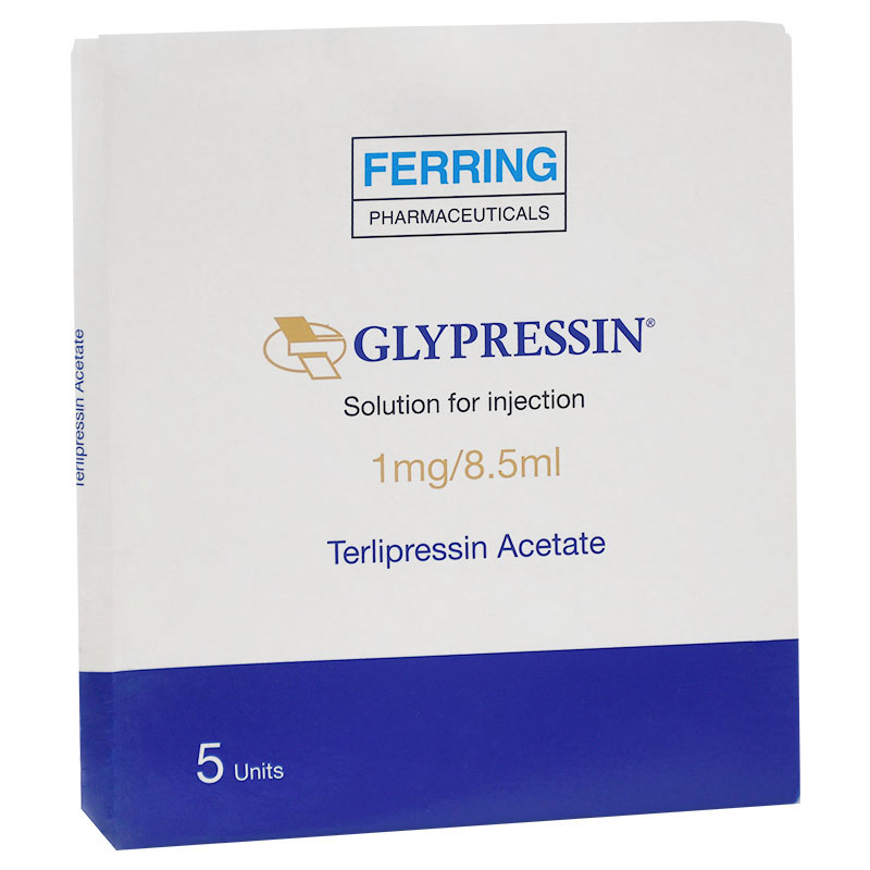 Glypressin 1mg/8.5ml Intravenous 5 Vial (Refrigerated)