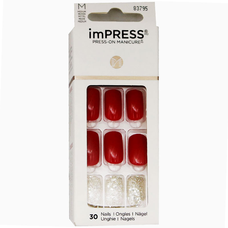 Kiss Impress Nails 30 pieces /Kimm09C