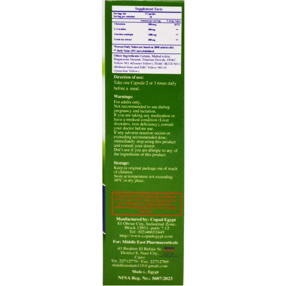 Nebri Fit 30 Capsules image number 1
