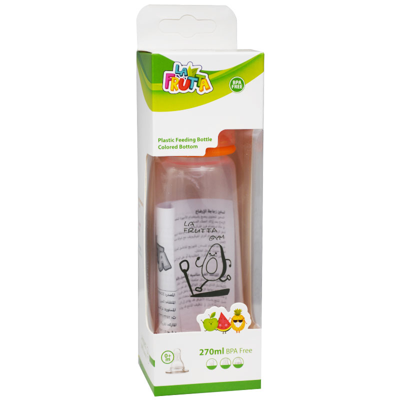 La Frutta Plastic Feeding Bottle (0 Month+) 270ml/22049