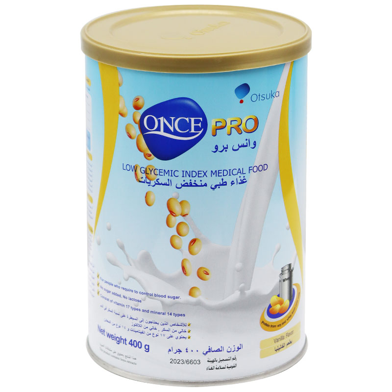 Once Pro Vanilla Flavor 400 gm