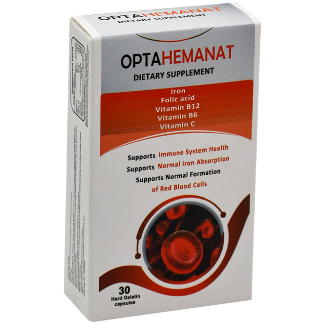 Optahemanat 30 Hard Gelatin Capsules