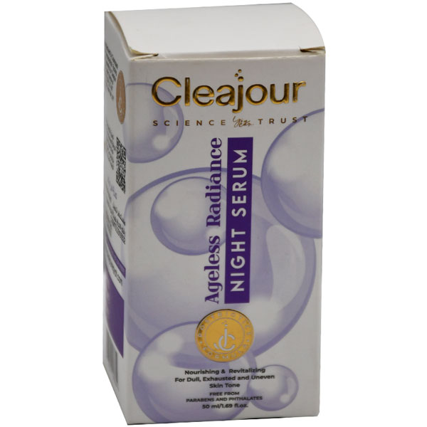 Cleajour Ageless Radiance Night Serum 50ml