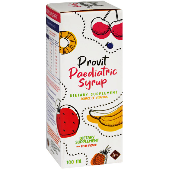 Provit Paediatric Fruit Flavor 100ml Syrup
