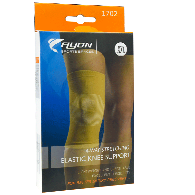 Flyon Elastic Knee Support (2X-Large) 1702