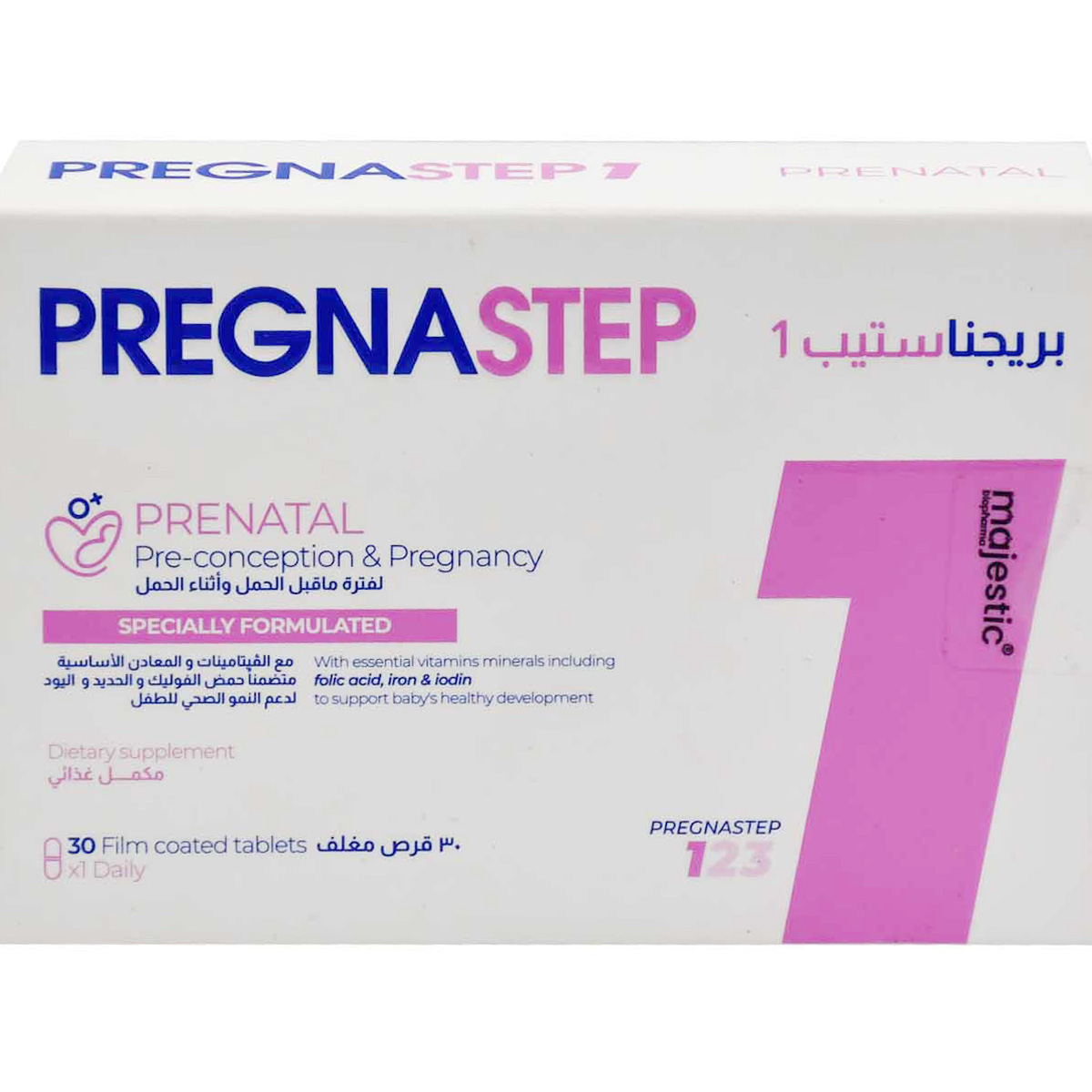 Pregnastep (1) 30 Film Coated Tablets