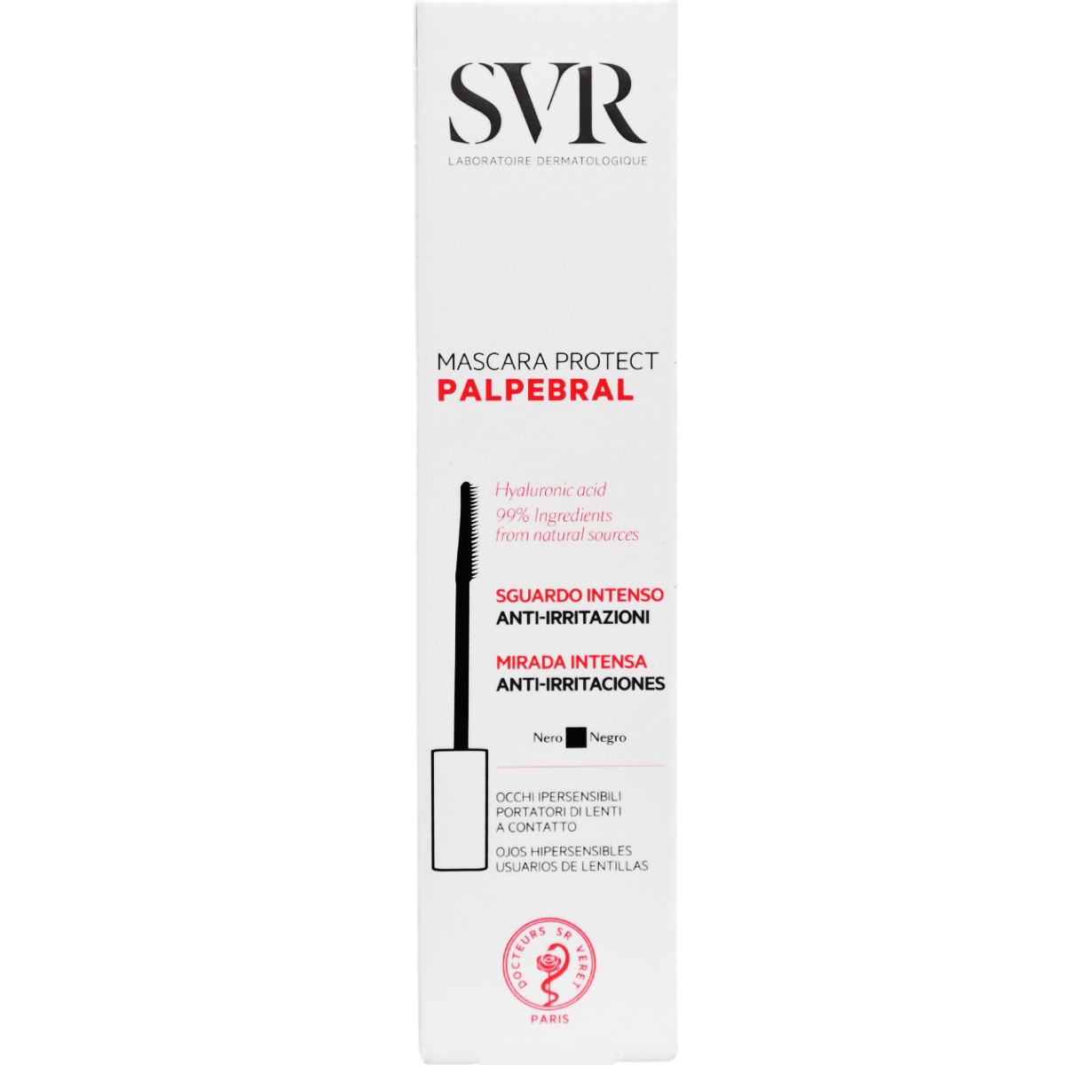 SVR Palpebral Mascara Black 9ml