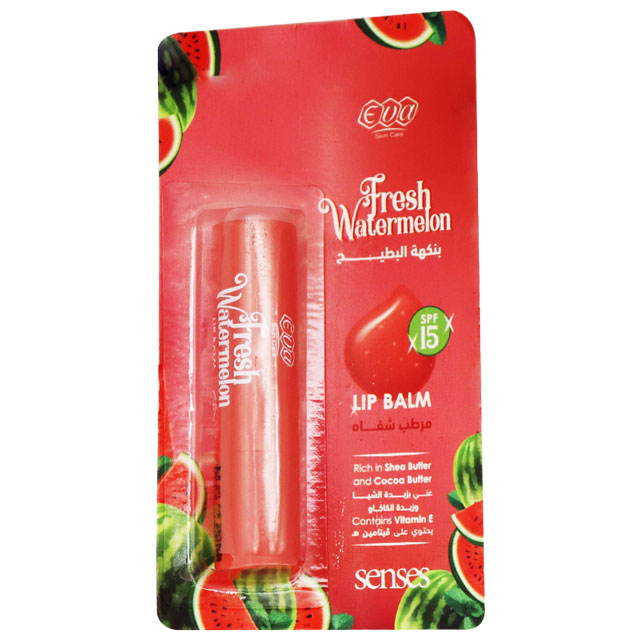 Eva Senses Fresh Watermelon Spf(15) Lip Balm 4gm