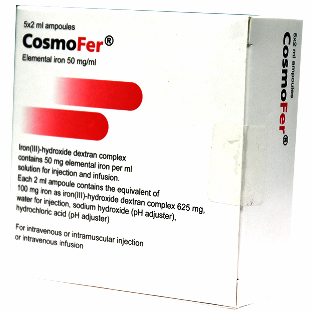Cosmofer 100mg/2ml 5 Ampoules