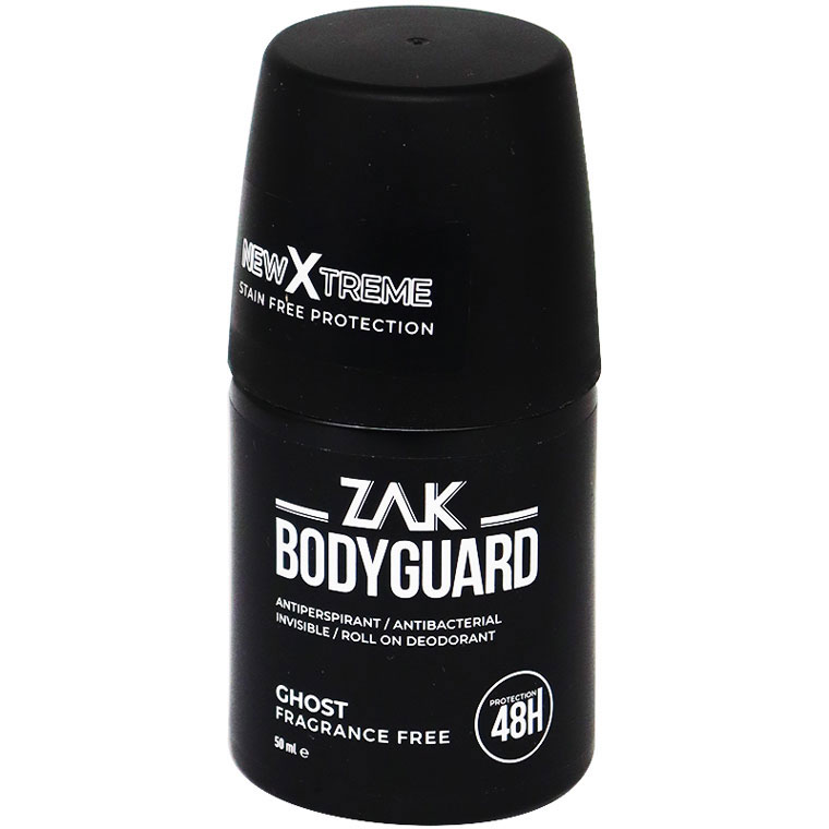 Zak Bodyguard Ghost Deodorant Roll On for Men 50ml