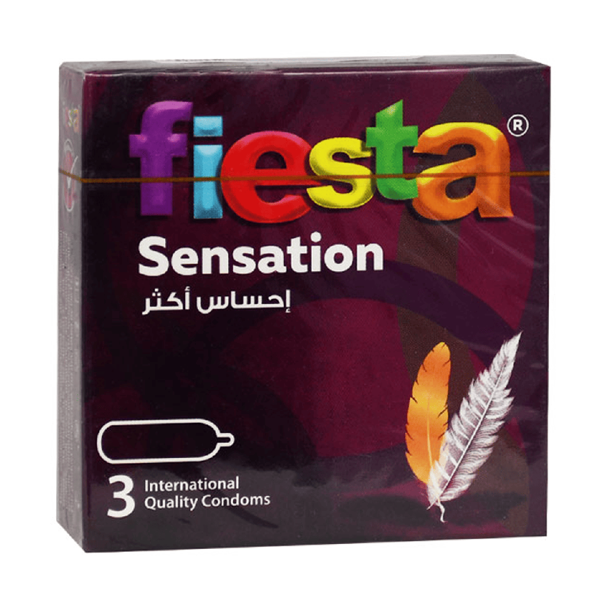 Fiesta Sensation Condoms 3pcs