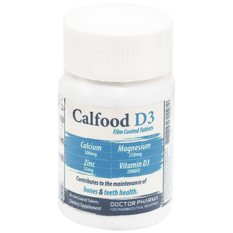 Calfood D3 30 Film Coated Tablets