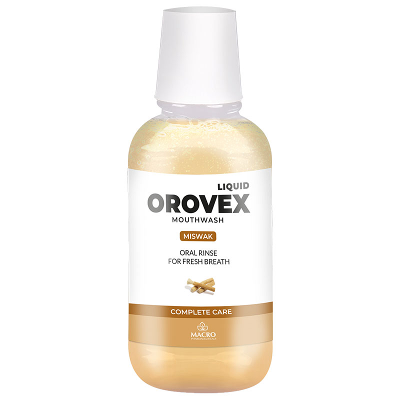 Orovex Miswak 200ml Mouth Wash + 25% Extra Free (Offer Pack)