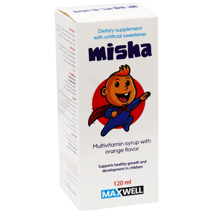 Misha Orange Flavor 120ml Syrup