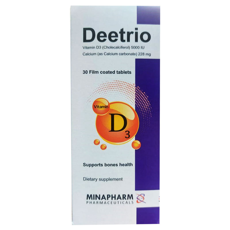 Deetrio 5000 IU 30 Film Coated Tablet