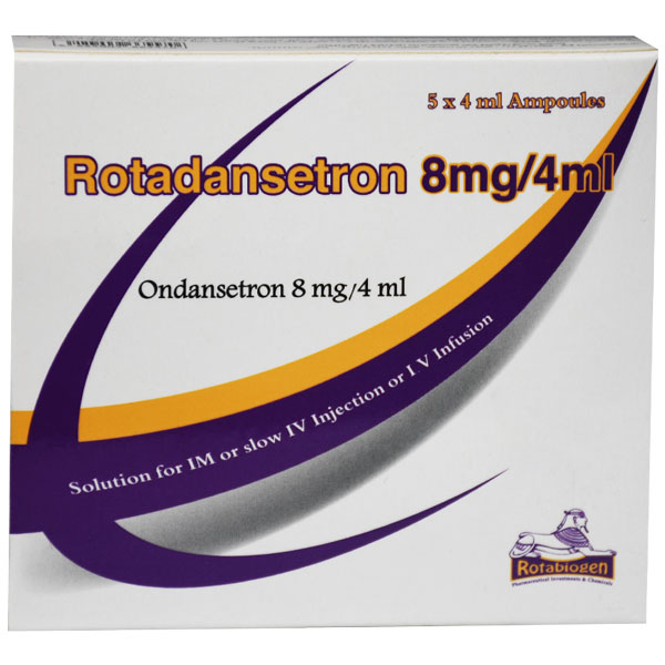 Rotadansetron 8mg/4ml 5 Ampoules