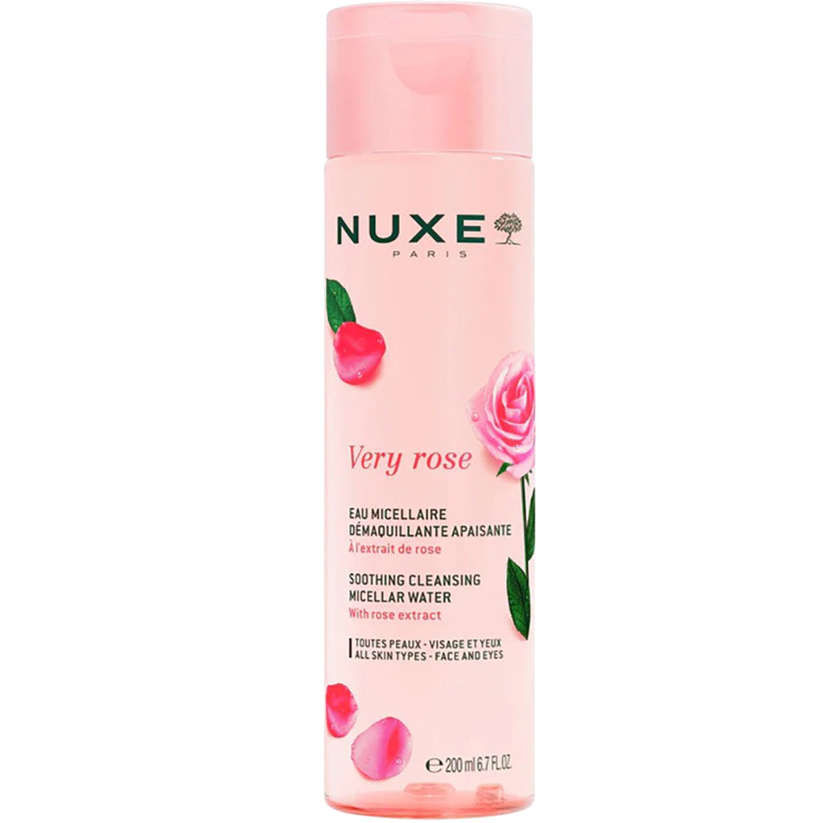 Nuxe Very Rose Soothing Cleansing Micellar Water 200ml