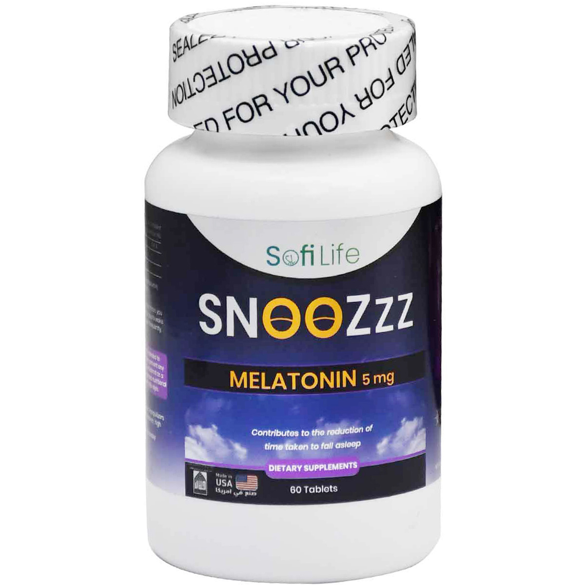 Sofi Life Snoozzz Melatonin 5 mg 60 Tablets
